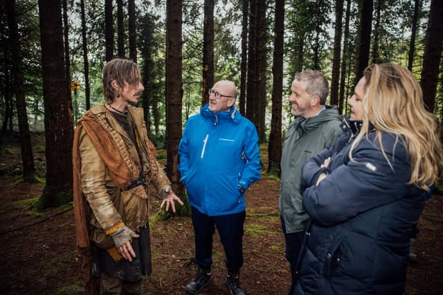 McKenzie Crook, Pat Daly, Chief Executive, Limerick City and County Council, Paul C. Ryan, Regional Film Manager, Film in Limerick, Rachael Power, Crew Academy Manager, Film in Limerick