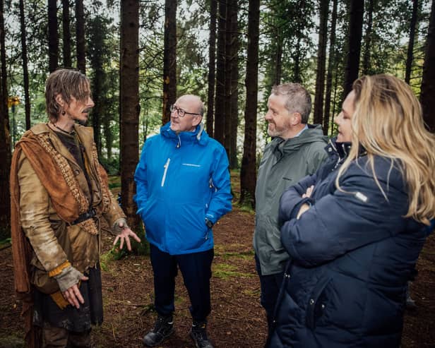 McKenzie Crook, Pat Daly, Chief Executive, Limerick City and County Council, Paul C. Ryan, Regional Film Manager, Film in Limerick, Rachael Power, Crew Academy Manager, Film in Limerick
