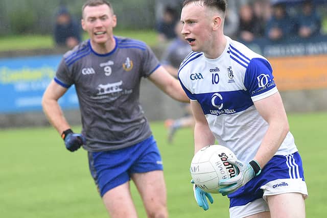From close range he blasted the ball home past Craig Lynch to give his side the perfect start.