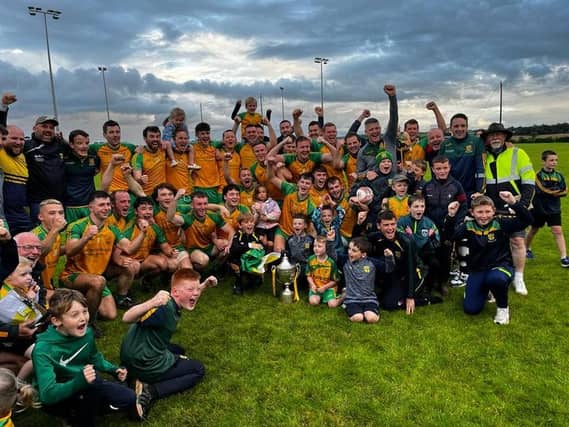 Stabannon were crowned 3A champions. Pic. Stabannon GFC Facebook