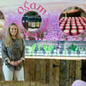 Caoimhe Carroll,  of Ogam Aromatherapy, a Louth business owner who benefited from taking part.