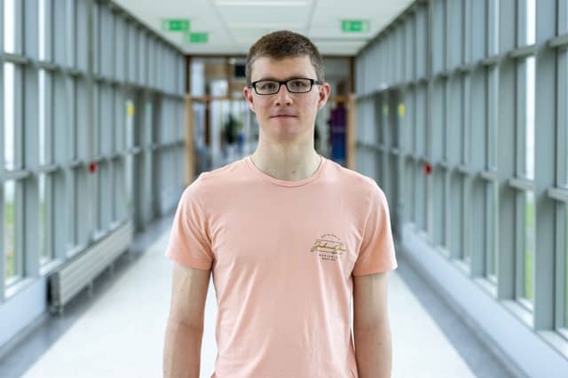 Geordan Richardson, a 2nd year student studying Bachelor of Business (Hons)