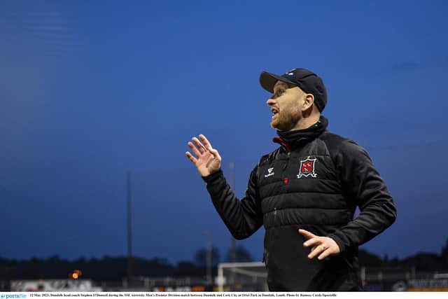 Cork City can feel very hard done by. They deserved something from a game against a much below par Dundalk team. But the sign of a good side is when they win playing badly. That sums up Dundalk last Friday.