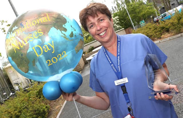 Aisling Moynihan, winner of last year’s Nurse of the Year award at Our Lady of Lourdes Hospital. Photo: Paul Connor