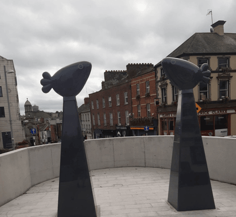 The St. Peter’s Hill sculpture in Drogheda