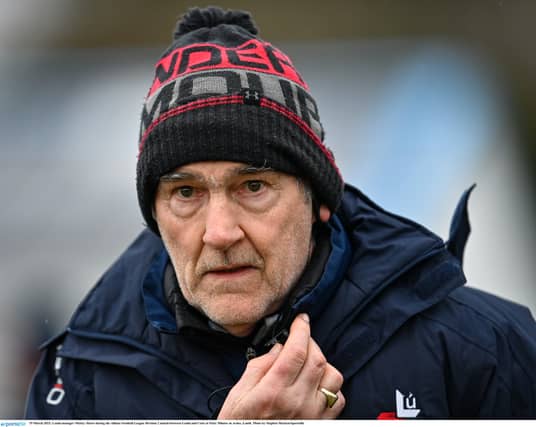 Louth GAA manager Mickey Harte. (Pic: Sportsfile)