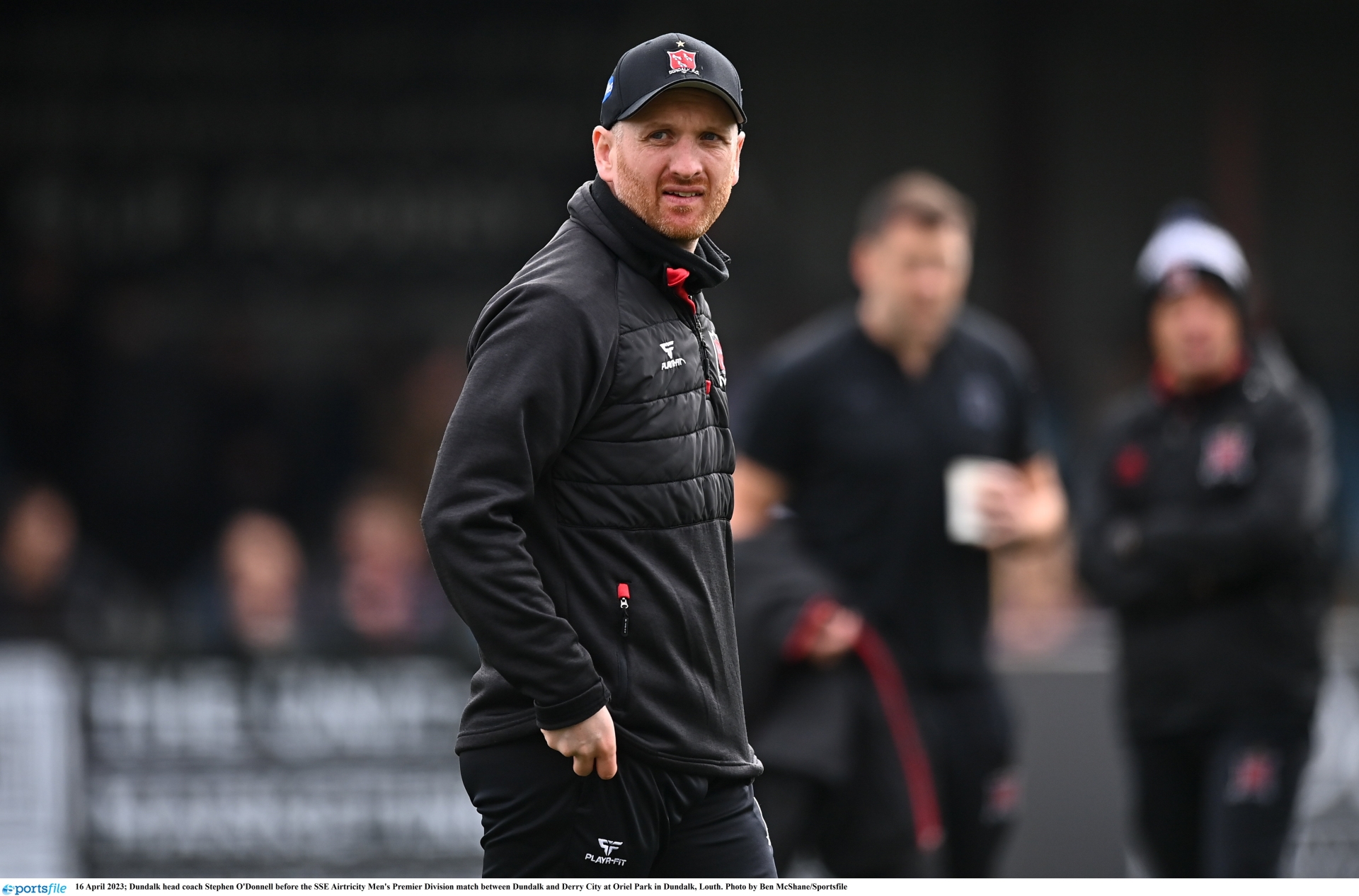 Dundalk  FC Head coach Stephen O'Donnell. (Pic; Sportsfile)