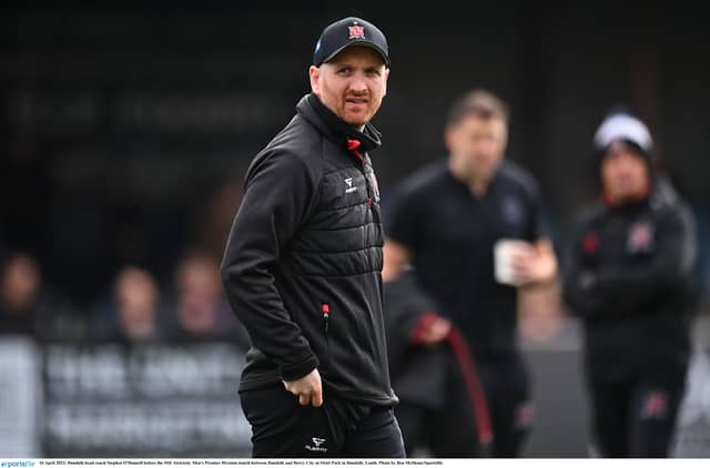 Dundalk FC Head coach Stephen O'Donnell. (Pic; Sportsfile)