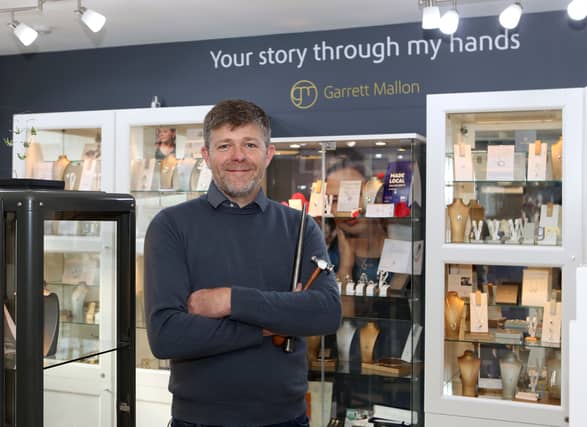 Jeweller Garrett Mallon