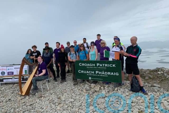 Ed Sheeran’s song Little Bird is to be played by Ms Brady when the team reach the summit – a song and artist close to a woman who died from cystic fibrosis in 2014 called Triona Priestley.