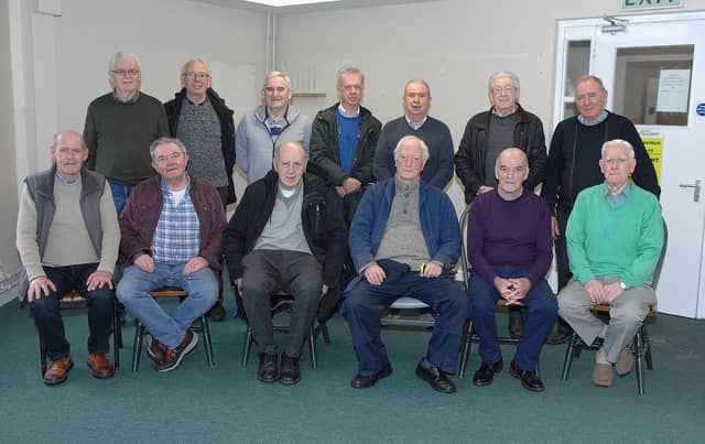 Some of the members meeting up for the last day in their old premises pic: Arthur Kinahan