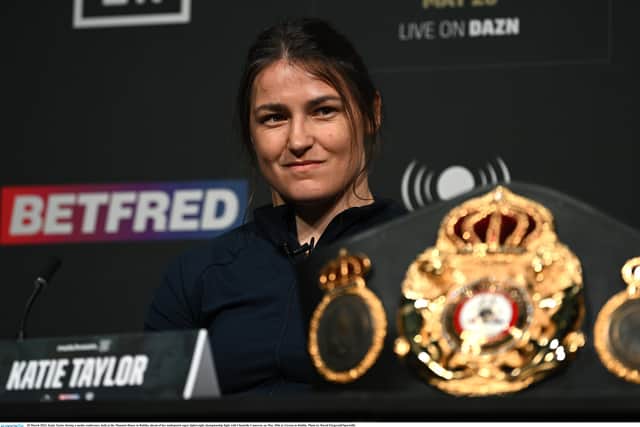 Bray boxer Katie Taylor is preparing up to come up against Chantelle Cameron in her homecoming fight on May 20 in Dublin's 3Arena.