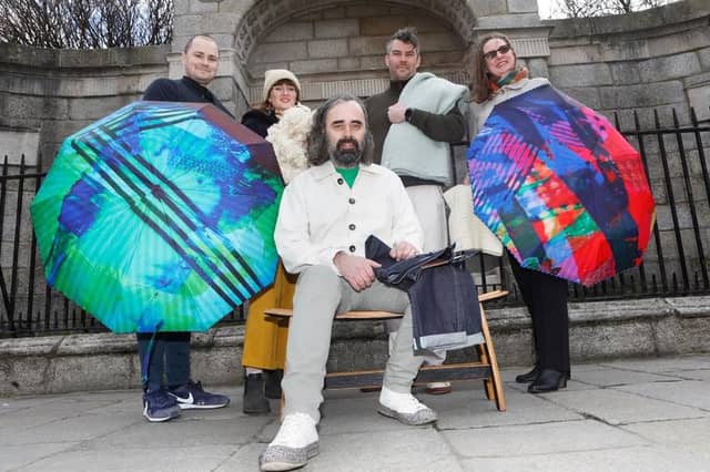 IBDC judges Edwin Jebb, Sophie Reynolds, Jamie Maguire, Elaine Butler and Tom Watts, Head of Design, DCCI at the launch of public voting this week.