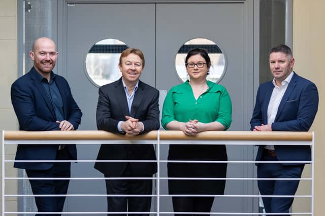 Aidan Brown,Head of Innovation & Business Development, Anton Barrett, Head of Life Long Learning, MaryEllen Kelledy, Operation Excellence, Aidan Callan Dundalk Skillnet.