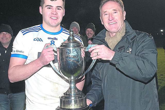 Rapid across the ground, Reilly showed the difference in direction of Roche’s play upon the resumption. Top scorer on the night Shane Byrne profited the most. He whipped over the first point of the half, before clinching the game with the next score.