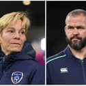 Republic of Ireland WNT manager Vera Pauw and Ireland rugby head coach Andy Farrell are among the nominees. PIC: Sportsfile