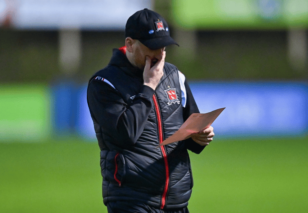 Dundalk FC Head coach Stephen O'Donnell. (Pic: Sportsfile)