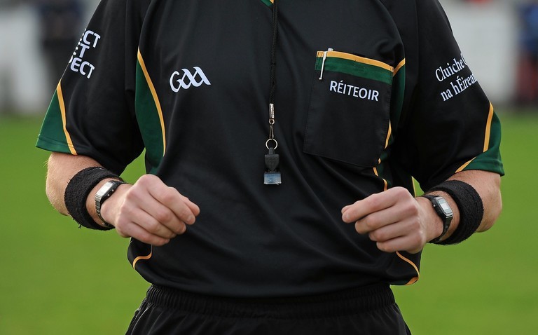 Drogheda’s Tom Burke was the man in the middle when Kildare defeated Cavan in the 1928 All Ireland Football Final