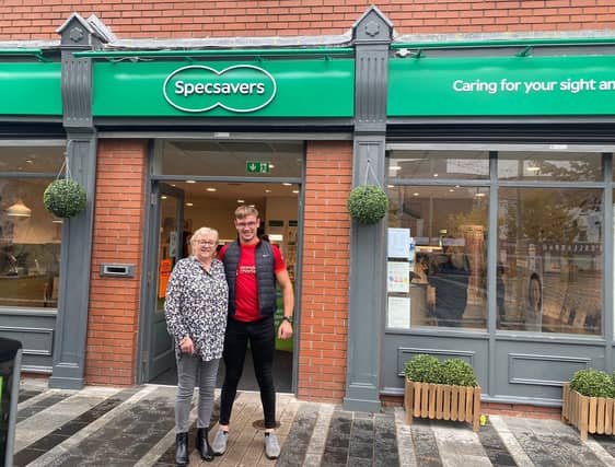Margaret Byrne and grandson Conor Rooney