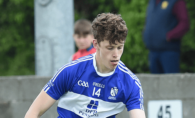Dylan McKeown grabbed nine point as the Gaels defeated Young Irelands in the Dundalk Derby. (Pic: Arthur Kinahan)