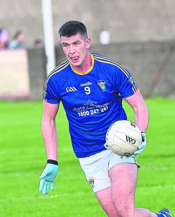 Gareth Hall setting up a Sean O Mahony's attack