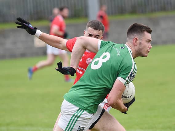 The Geraldine's Matt Corcoran in action against St Brides in the Group Stages of the Senior Championship. (Pic: Arthur Kinahan)