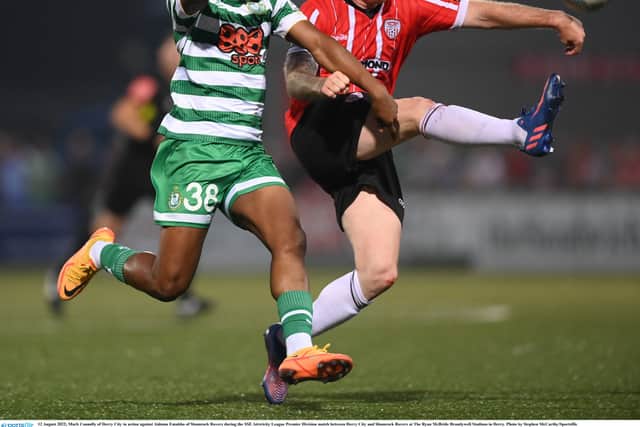It goes back to the point I made about their form weeks ago, a point the manage has openly disagreed with me on. The loss of Mark Connolly as centre half to Derry has been massive. They have conceded 10 goals in their last five competitive games.