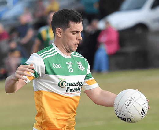 Ben Colier's goal opened the floodgates for St Josephs as they grabbed a vital win over Dundalk Gaels. (Pic: Arthur Kinahan)
