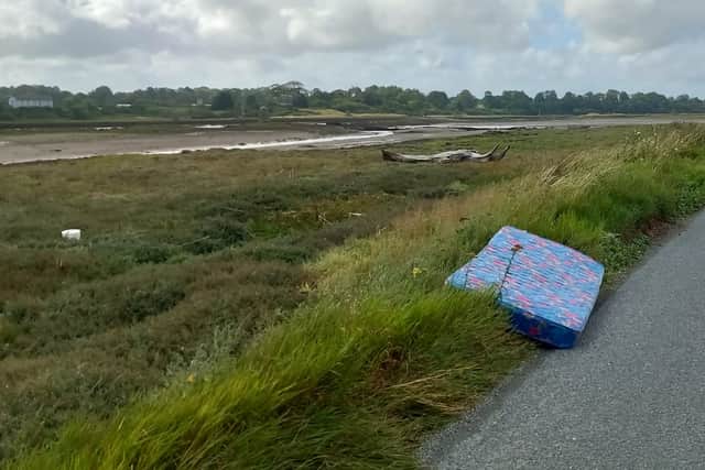 The items, which included two mattresses, two beds and some electrical items, were reported at Boyne Estuary at Queensborough on the R167 Drogheda to Baltray Road, on Monday 5th September, less than a week after the dedicated disposal day.