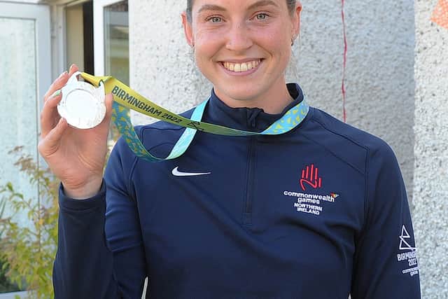 “One of my big worries was going out and finishing that 800M race and making sure I didn't lose that silver medal, which I didn't thankfully. I've come away with Northern Ireland's second ever athletics medal and I'm just so proud of myself.”