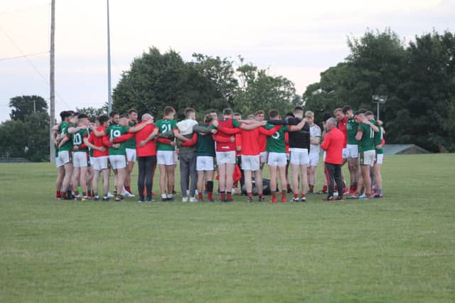 The Glen Emmets team whose victory over Na Piarsaigh Blackrock secured their second Division 3A title in row. (Pic: Glen Emmets Facebook)