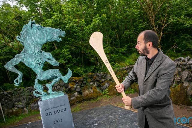 Leonard Cleary, director of rural development with Clare County Council, described the Michael Cusack Centre as “a fitting home for the Puca and will add value to both the installation and the community-run visitor attraction”.