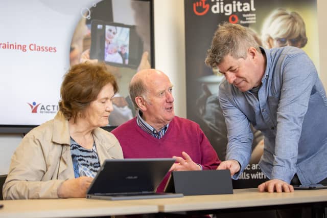 Free digital skills classes for older people in Louth