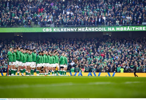 A packed Aviva Stadium watching Ireland and Scotland in the Six Nations. (Pic: Sportsfile)