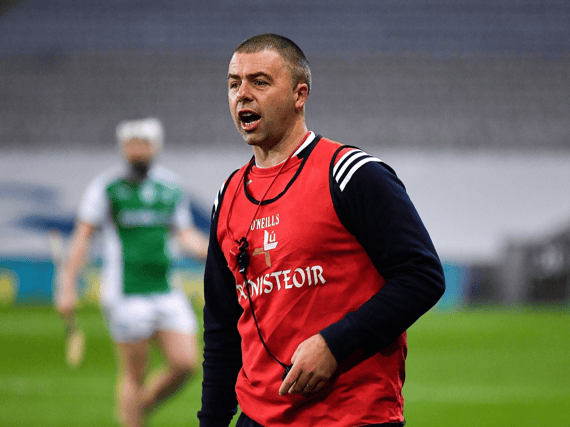 Louth Hurling manager Paul McCormack. (Pic: Sportsfile)