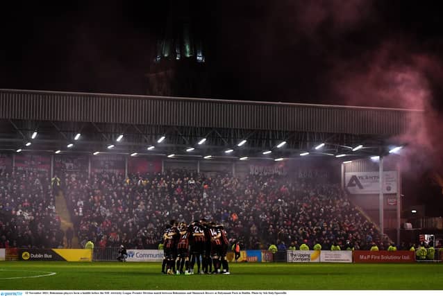 A full house is expected in Dublin for Dundalk's clash with Bohemians in Dalymount Park. (Pic: Sportsfile)