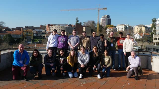 18 students from the BSc (Honours) in Computing in Games Development and the BSc (Honours) in Computing in Software Development