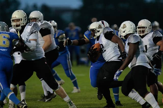 The Louth Mavericks in action during a recent charity match