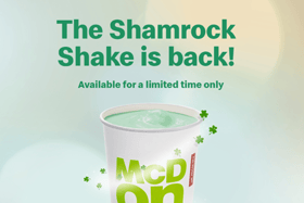 The Shamrock Shake is back at McDonalds TODAY!