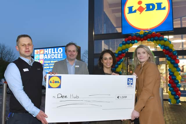Customers will be able to shop Lidl’s renowned range of high-quality products at market-leading value in the new look store featuring larger aisles, higher ceilings, PV solar panels and on-site Electric Vehicle charging units.