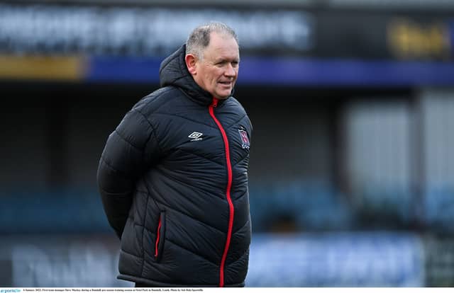 Dundalk FC first team manager Dave Mackey. (Pic: Seb Daly/Sportsfile)