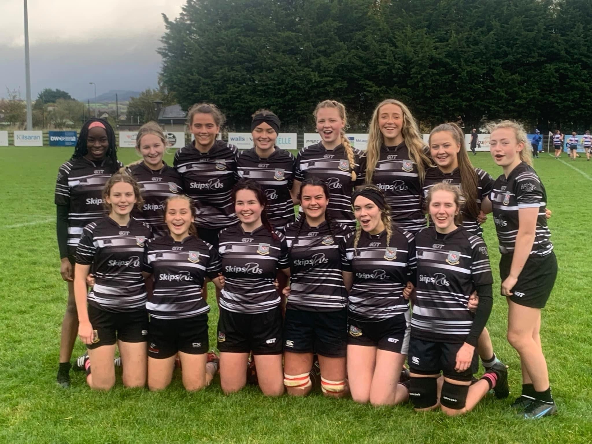 The Dundalk U18 Girls team that will charge into battle this Saturday in Carlow for the Leinster Plate Final versus Navan