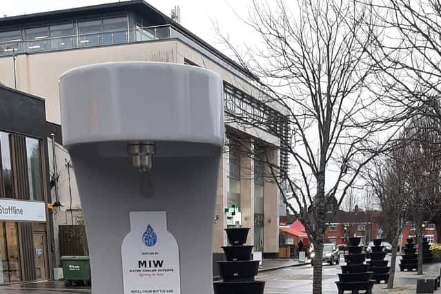 The bottle filling station was installed as part of an initiative by Louth County Council, with the assistance of Irish Water, to bring free access to drinking water across various locations in the County and help environmentally, by reducing single use plastic waste.