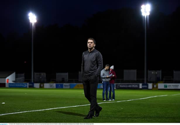 Vinny Perth before Dundalk's FAI Cup encounter with St Pats. (Pic: Ben McShane/Sportsfile)