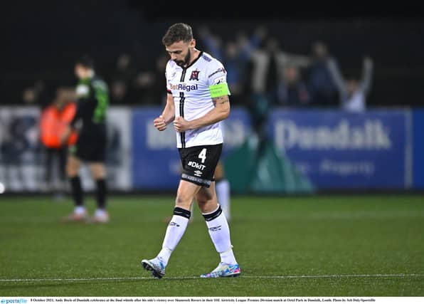 Dundalk captain Andy Boyle. (Pic: Sportsfile)
