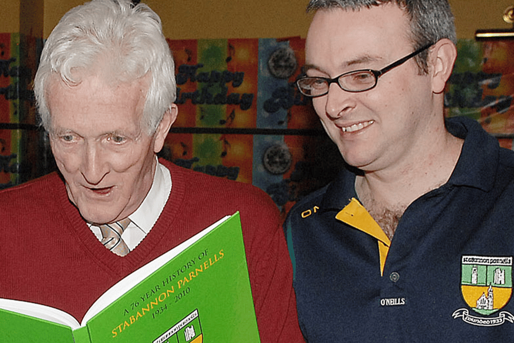 Patsy and Pat Lynch, Stabannon Parnells. (Pic: Arthur Kinahan)