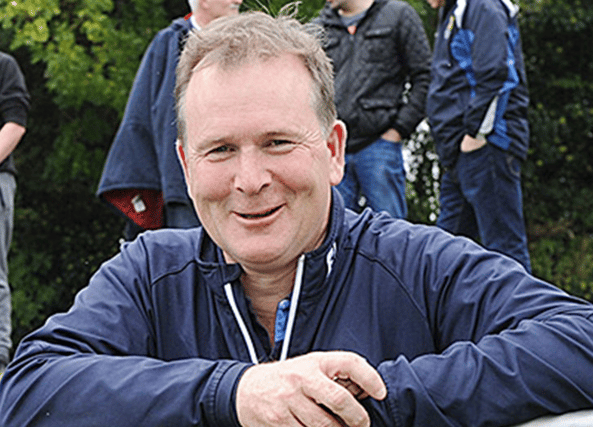 Pat Butterly and brothers, Mark and Nicholas, were reared on tales of Stabannon’s glory days, the championship triumphs of 1949 and five years later. (Pic: Arthur Kinahan)