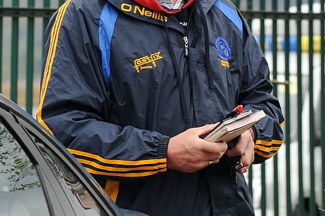 “Nearly all seven of the kids have lined out in the goals for a time in their careers, be it football or camogie,” he adds.