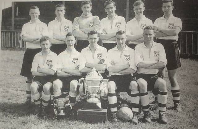 The Dundalk FC team of 1958 which won the FAI Cup.