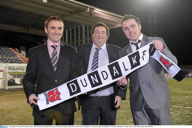 “David Hoey was right-full, but he got a slight injury, so I was told ‘you’re on standby’ for Harps. But David arrived in and he was fine. The team was announced and I wasn’t even on the bench, so I’d a decision to make there and then. Do I grab my bag, walk out and go down the town for a burger and chip, or what will I do?